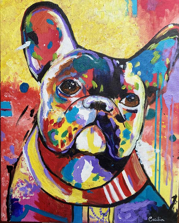Buldog - 40 x 50 - Ast